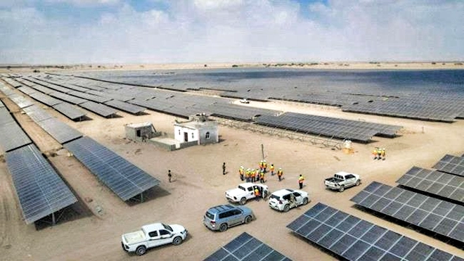 هل بالفعل تم توقيع اتفاقية لتشغيل الطاقة الشمسية في عدن وإنشاء طاقة شمسية في شبوة؟