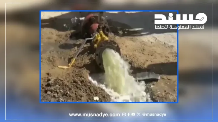 فيديو متداول يزعم إظهار تدفق النفط في حضرموت مفبرك ومولّد بالذكاء الاصطناعي