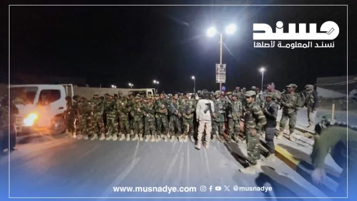 صورة قديمة لكتيبة عسكرية عادت بعد دورات تدريبية في شبوة وليست قوات تابعة للانتقالي المنحل