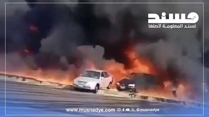 فيديو قديم من مصر وليس لاستهداف منشآت بقيق النفطية في السعودية