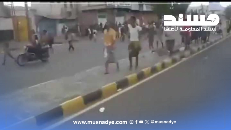 فيديو مضلل لجماعة الحوثي في المخا وليس في التربة جنوبي تعز