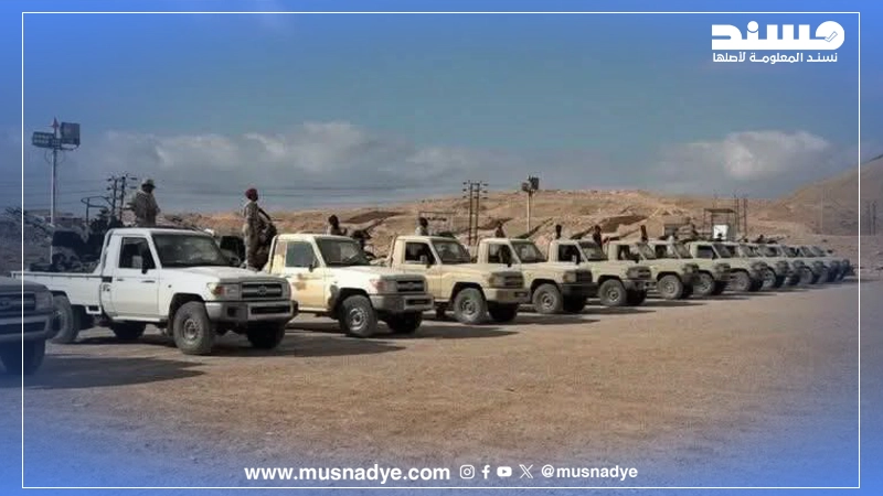 صورة أطقم قيل إنها لكتيبة تعلن انشقاقها عن النخبة الحضرمية… ادعاء مضلّل