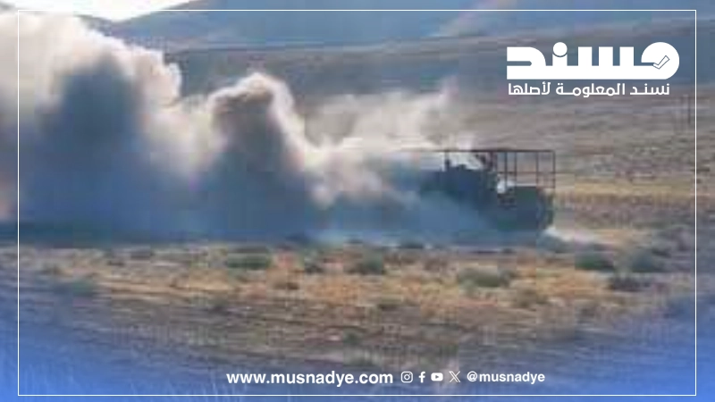 فيديو من سوريا وليس للقوات الحكومية في محافظة تعز