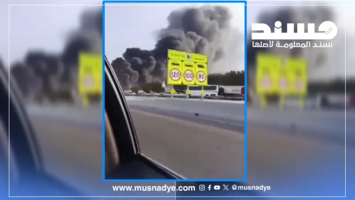 فيديو لقصف إيراني في الكويت وليس لاستهداف الحوثيين لأنابيب نقل النفط في السعودية