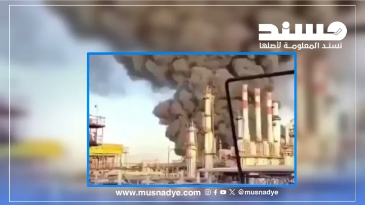 فيديو لحرائق في أنابيب غاز إيرانية وليس في السعودية