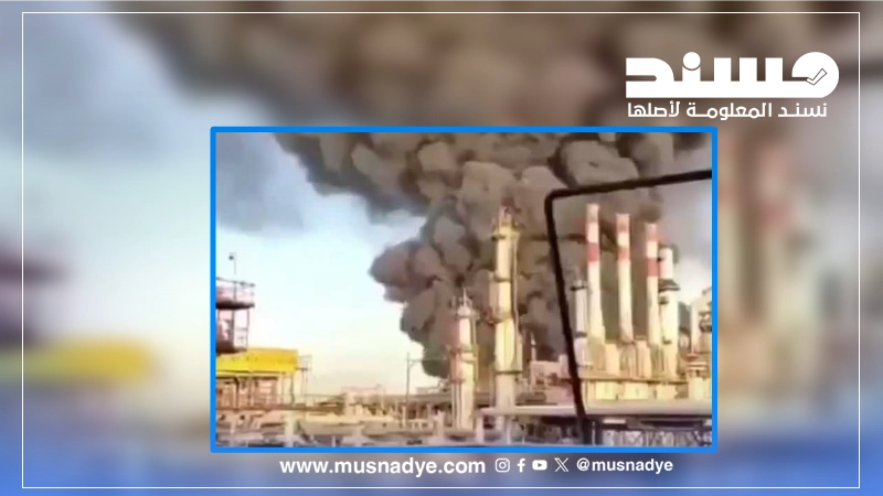 فيديو لحرائق في أنابيب غاز إيرانية وليس في السعودية