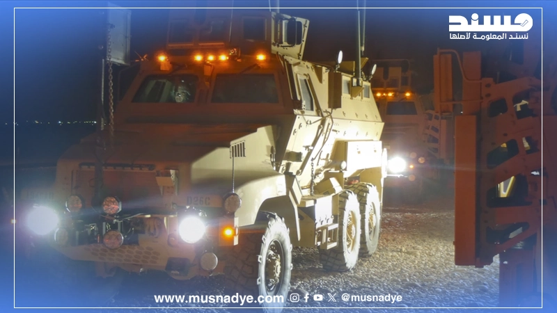 الصورة المتداولة لمدرعة عسكرية قديمة من العراق وليست لتعزيزات عسكرية للمجلس الانتقالي تصل إلى سيئون