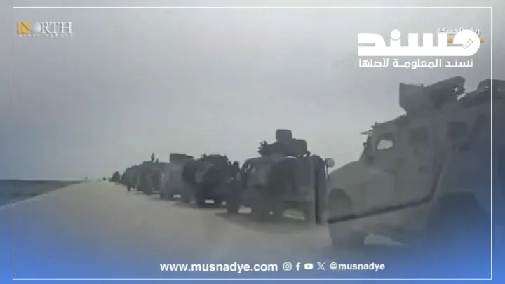 فيديو قديم لقوات أمريكية تغادر قواعدها في سوريا، وليست قوات تركية إلى مأرب
