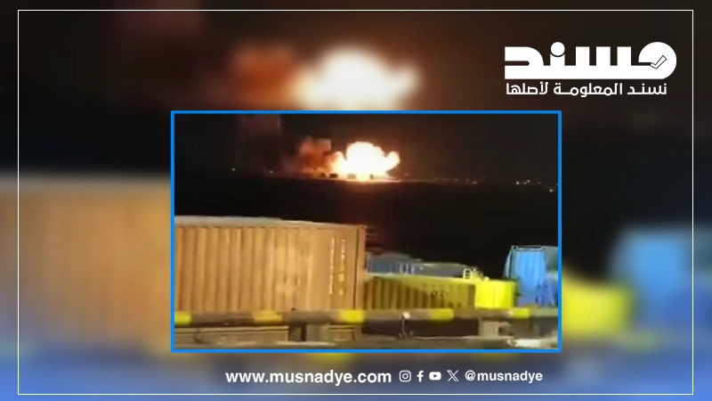 ليس لاستهداف سفن سعودية الفيديو يوثق استهداف ناقلتين إماراتيتين بصواريخ إيرانية