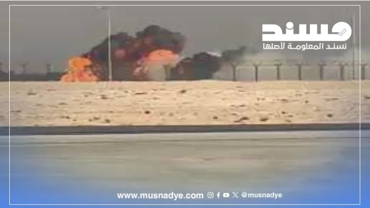 طائرة هندية سقطت في دبي أثناء عرض جوي وليست إسرائيلية أُسقطت بصاروخ إيراني