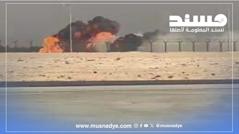 طائرة هندية سقطت في دبي أثناء عرض جوي وليست إسرائيلية أُسقطت بصاروخ إيراني