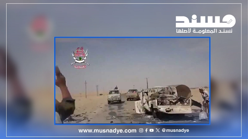 فيديو قديم لمعارك في حريب وليس في الساحل الغربي