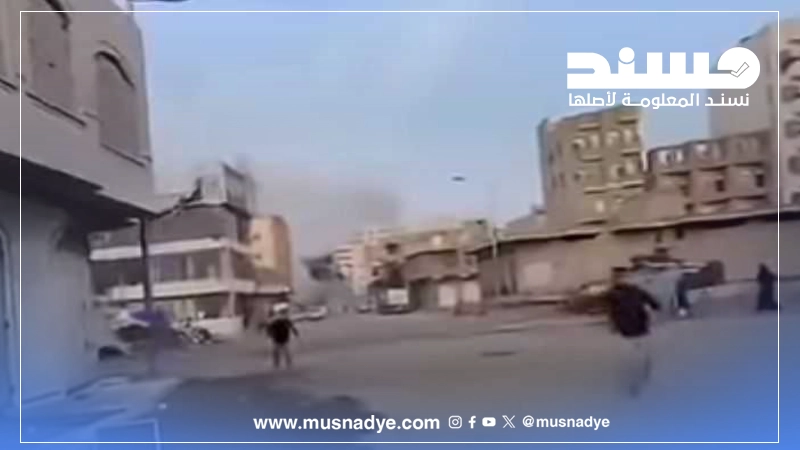 الفيديو لانفجار مخزن أسلحة وليس لتفجير منازل للمدنيين