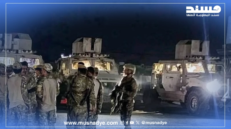 الصورة المتداولة ليست لتحشيد قوات موالية للإمارات حديثًا بل تعود لعام 2024