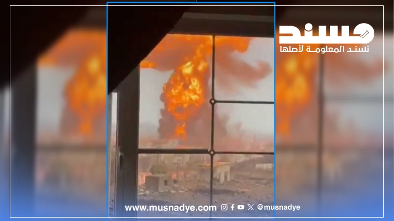 ما حقيقة فيديو الغارات الجوية على محطة الصباحة النفطية في صنعاء؟