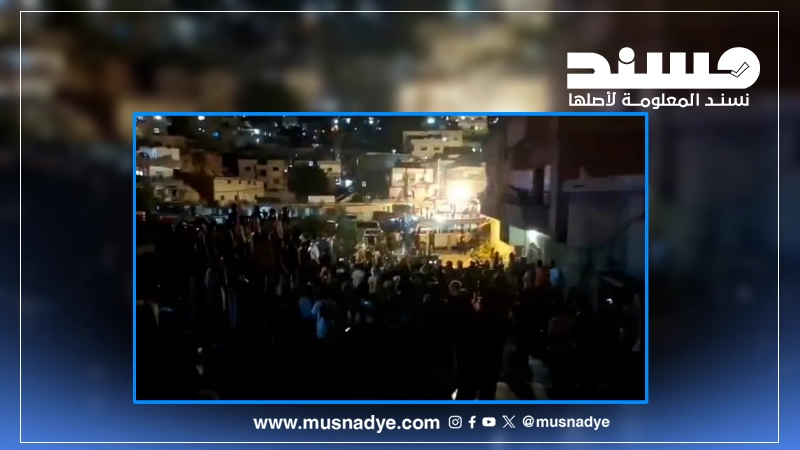 فيديو من سوريا تم دمجه بأصوات محلية ولا يوثق مظاهرة لمناصري الانتقالي في العاصمة اليمنية المؤقتة عدن