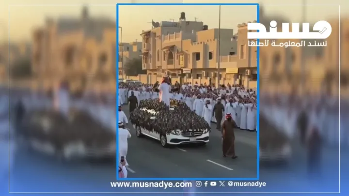 فيديو مولد بالذكاء الاصطناعي وليس لثري يستعرض صقوره في الإمارات