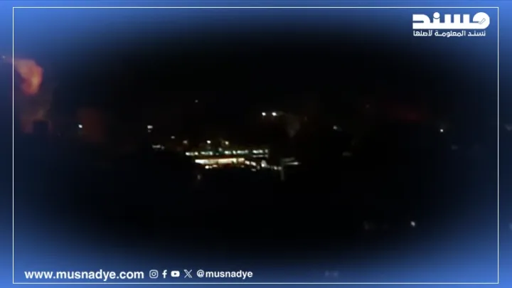 فيديو قديم من غزة وليس لقصف حديث على الأراضي المحتلة أدى لانقطاع الكهرباء