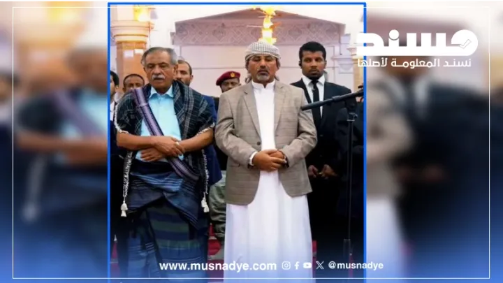 المقطع المتداول لعيدروس الزبيدي أثناء صلاة العيد قديم ويعود الى العام 2024