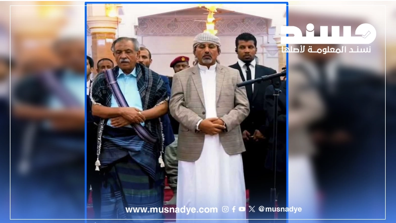المقطع المتداول لعيدروس الزبيدي أثناء صلاة العيد قديم ويعود الى العام 2024