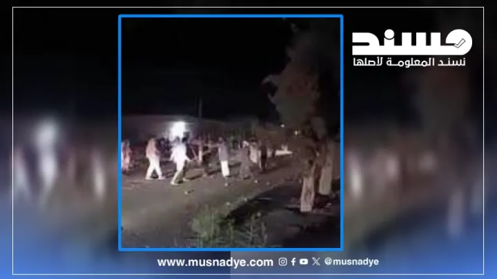 فيديو الاحتجاجات يعود لخلاف عائلي في دير الزور بسوريا ولا صحة لوجود احتجاجات في مأرب