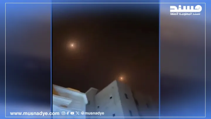 الفيديو المتداول قديم ولا يوثق صواريخ أُطلقت اليوم باتجاه المملكة العربية السعودية.