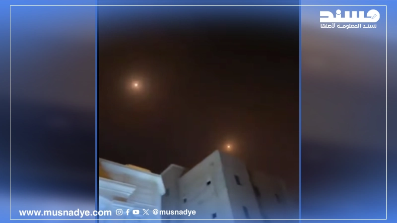 الفيديو المتداول قديم ولا يوثق صواريخ أُطلقت اليوم باتجاه المملكة العربية السعودية.